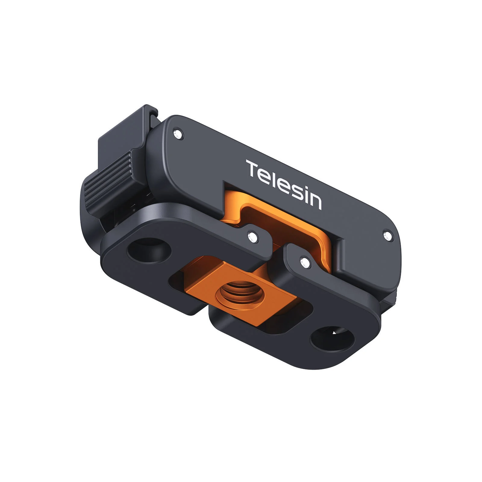 Telesin Osmo Action 6 için 360° Döndürülebilir Manyetik Adaptör