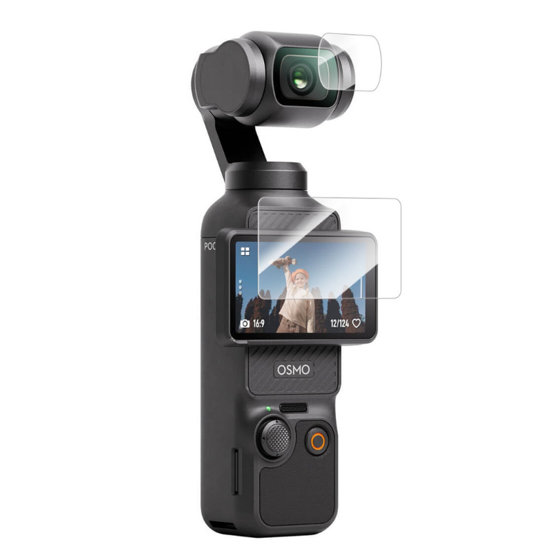 TELESIN Osmo Pocket 3/4 Ekran Koruyucu