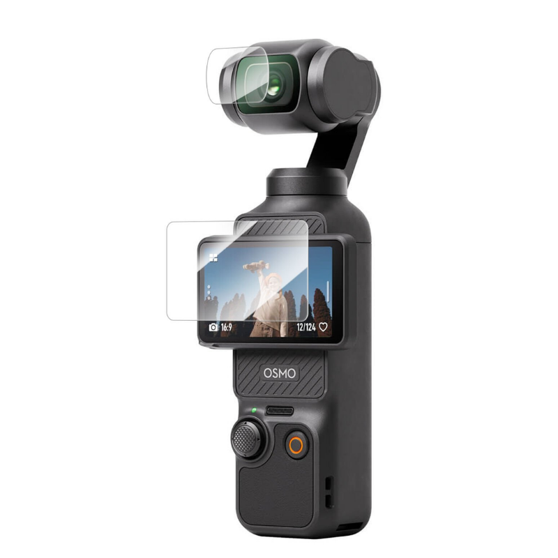 TELESIN Osmo Pocket 3/4 Ekran Koruyucu