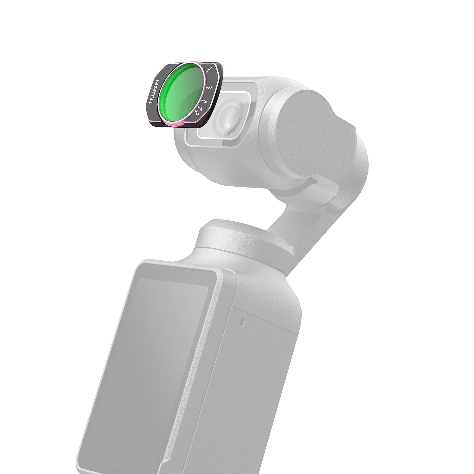 Telesin Osmo Pocket 4 Filtre Seti (VND + 1/4 Black Mist + Cool Rose + CPL)