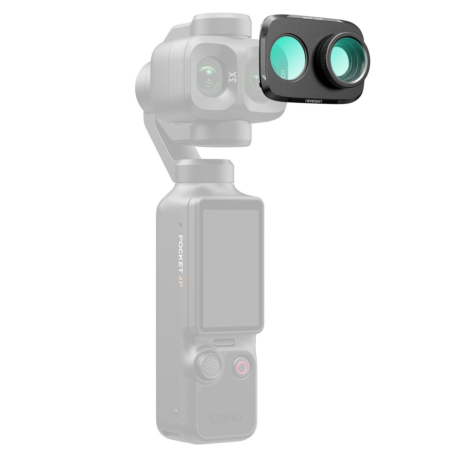 Telesin Osmo Pocket 4P Geniş Açı Lens (0.75X)
