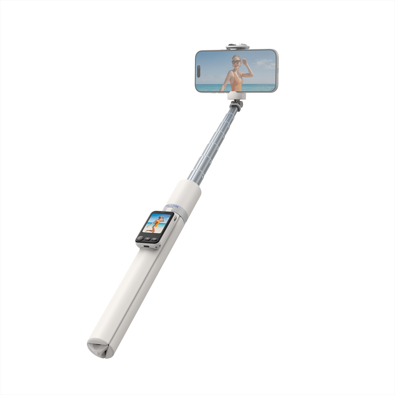 Telesin Selfie Monitör Stick & Tripod (1.7m)