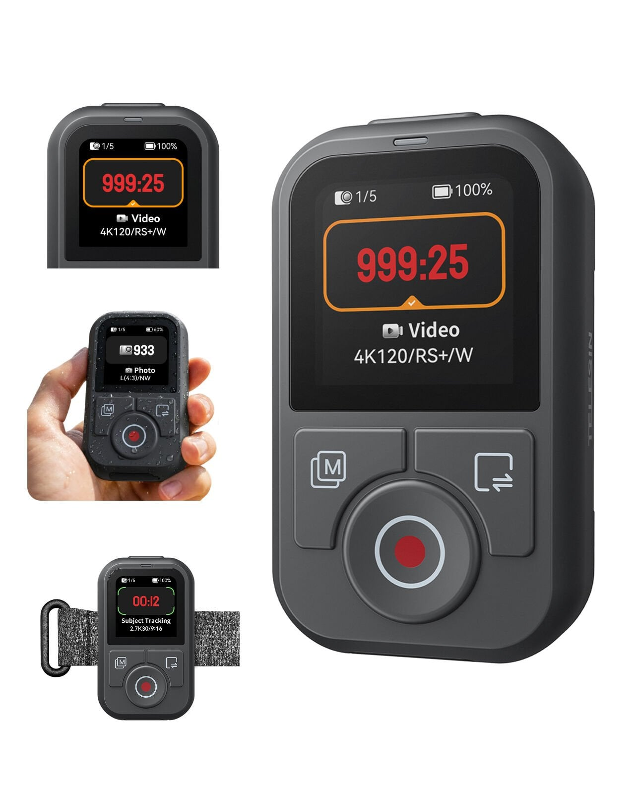 TELESIN T13 Remote Controller (Action 4/5/6 Osmo 360 Uyumlu)