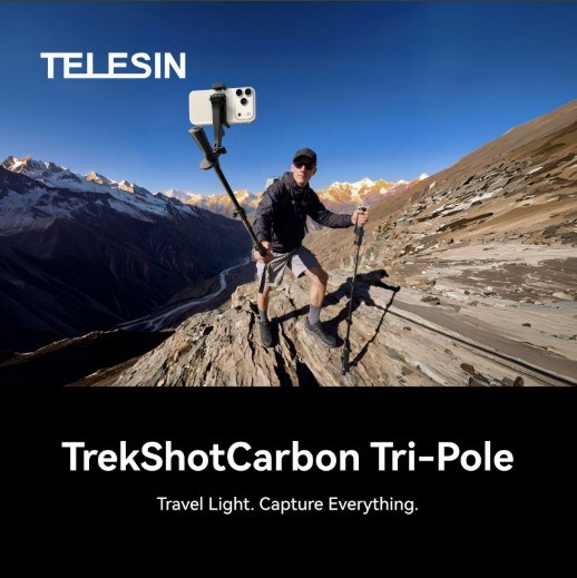 Telesin Yürüyüş için Selfie Çubuğu