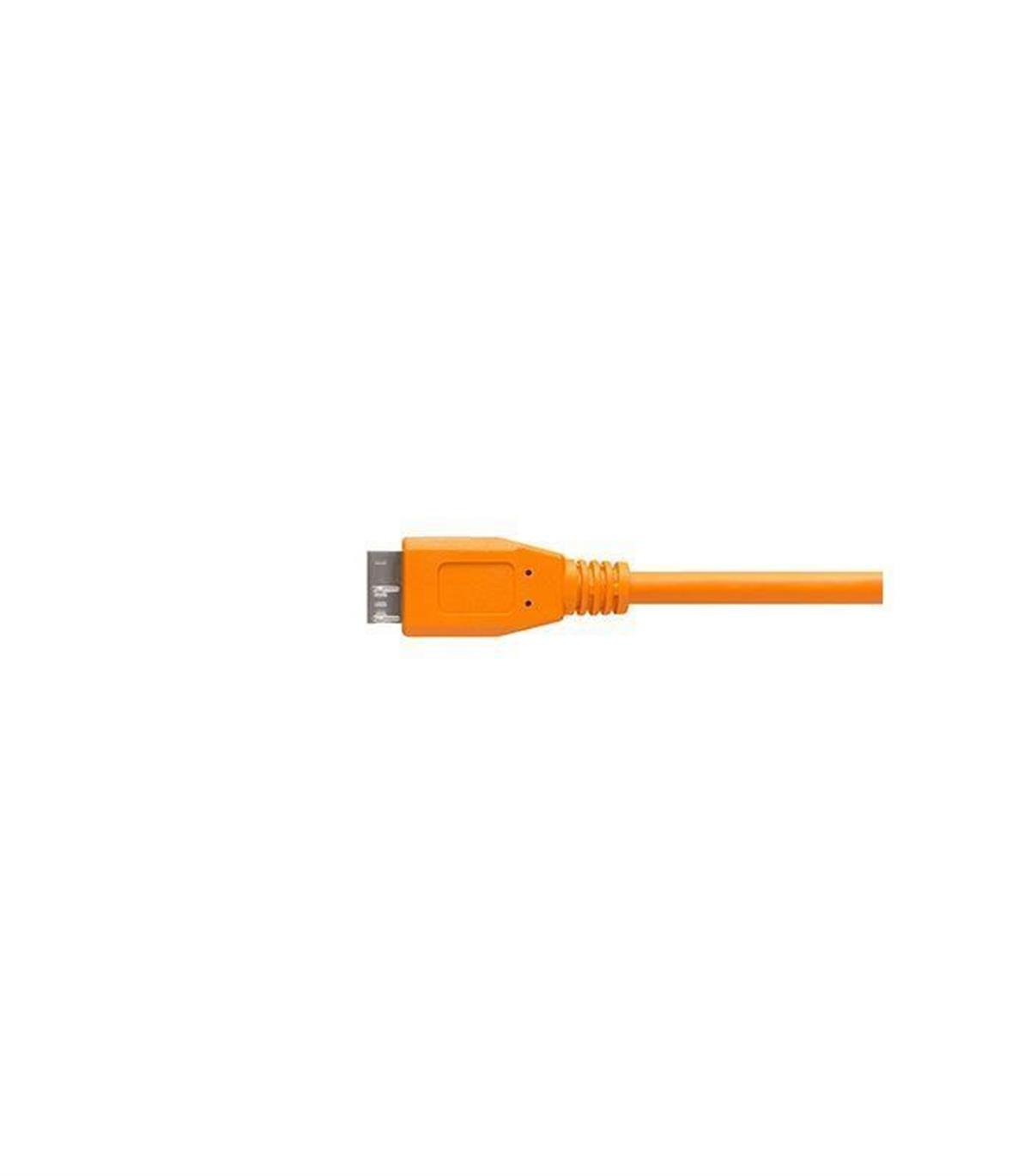 Tether Tools TetherPro USB 3.0 to Micro-B Turuncu 30 cm Bağlantı Kablosu