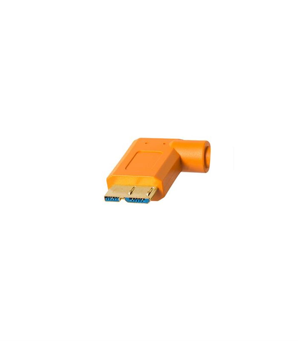 Tether Tools TetherPro USB 3.0 to Micro-B Right Angle Dik Açılı 4.6 m Bağlantı Kablosu
