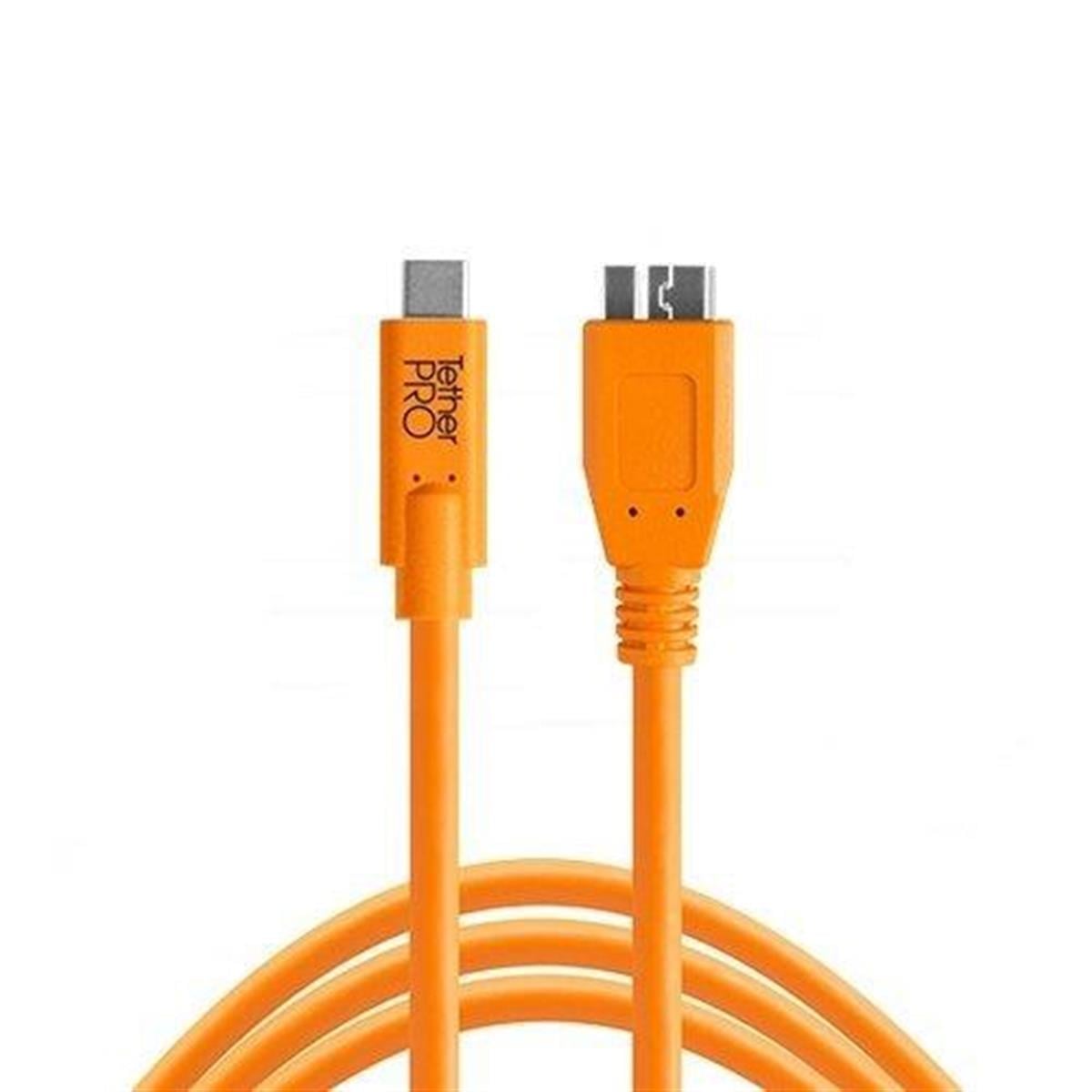 Tether Tools TetherPro USB-C to USB 3.0 Micro-B 4.6 m Bağlantı Kablosu 