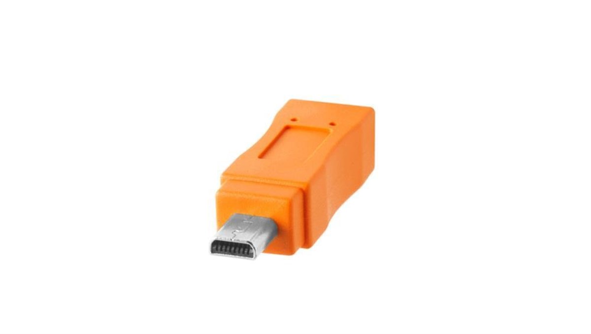 TetherPro USB-C to 2.0 Mini-B 8-Pin 4.6 m Bağlantı Kablosu