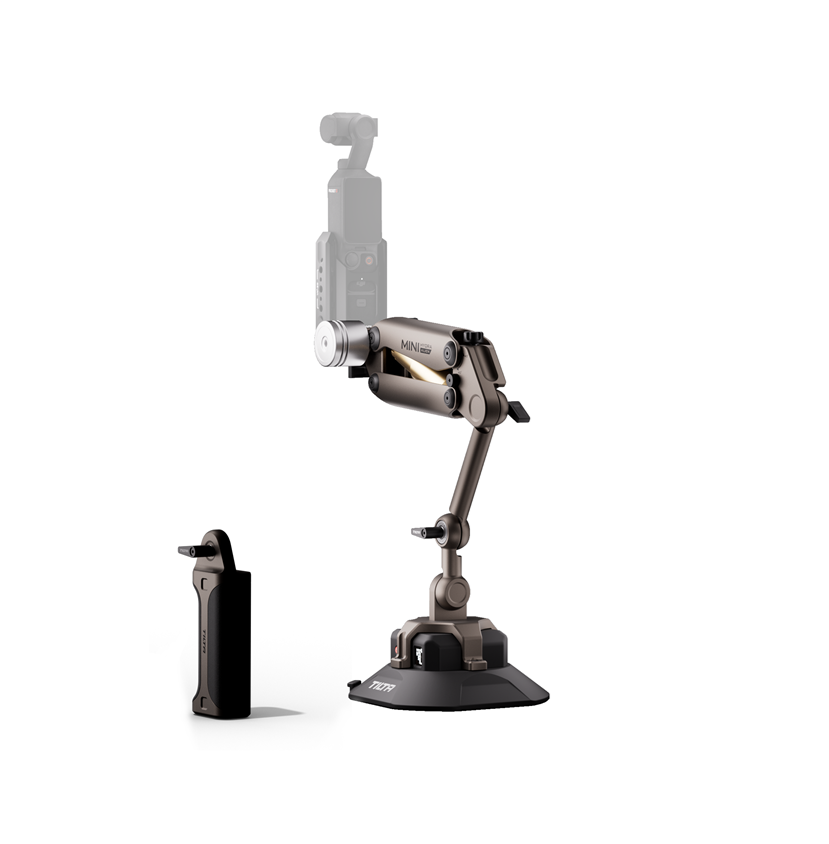 Tilta HDA-T15-C-DB Hydra Alien Mini Araba Ultimate Kiti DJI Action 3/4 DJI Pocket 3 Insta360 X4/X3 ve Khronos Ecosystem'li iPhone ile Uyumlu
