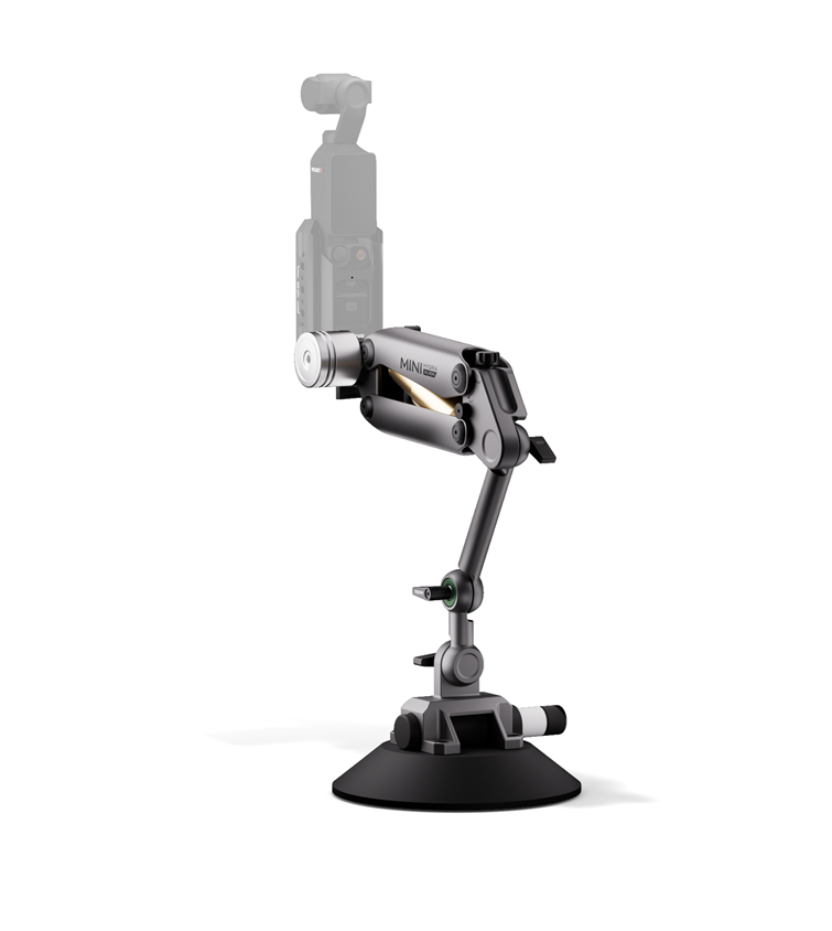 Tilta HDA-T15-TG Hydra Alien Mini Araba Montaj Sistemi DJI Action 3/4 DJI Pocket 3 Insta360 X4/X3 ve Khronos Ecosystem'li iPhone ile Uyumlu