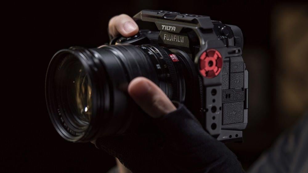 Tilta TA-T36-A-B Fujifilm X-H2S için Kamera Kafes Kiti