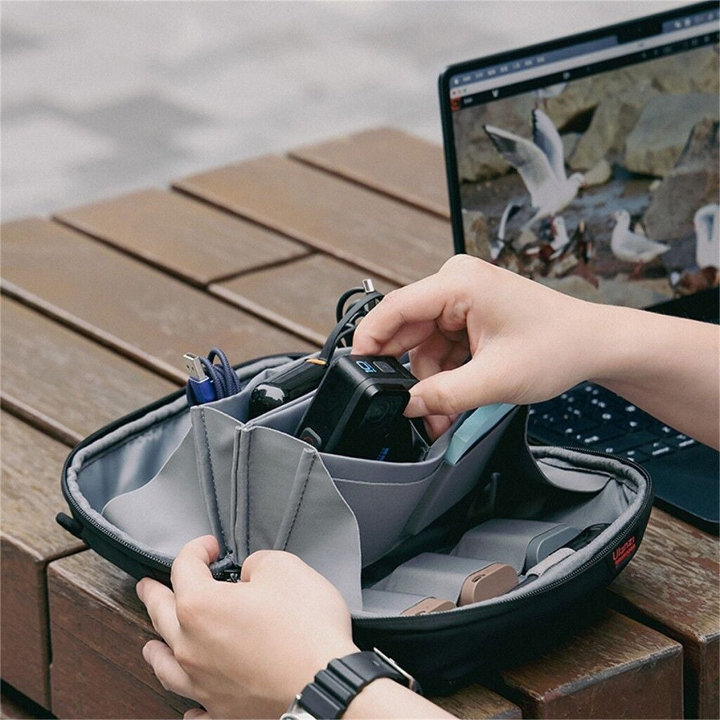 Ulanzi BP06 TRAKER Mini Tech Organizer Çanta 2L Siyah - B007GBB1