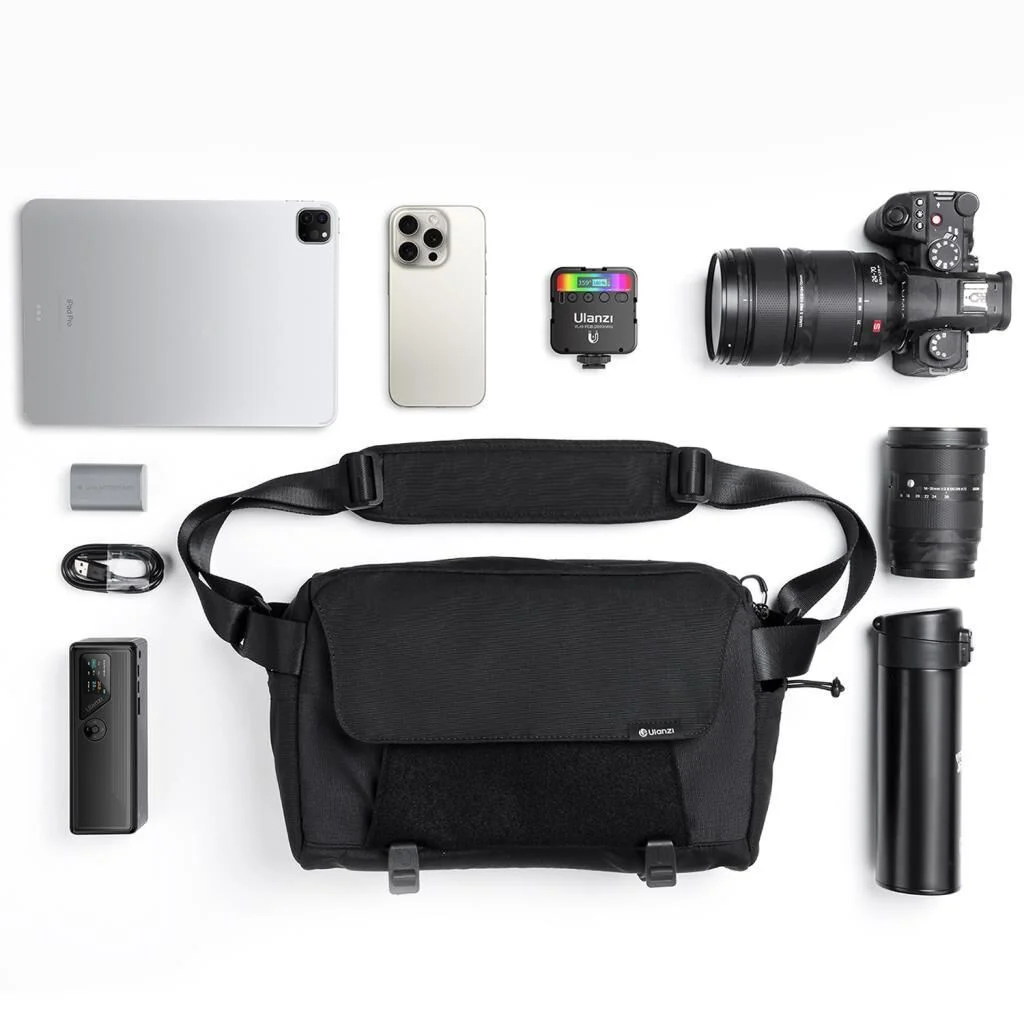 Ulanzi BP11 Crossbody Çarpraz Kamera Omuz Çantası 8L