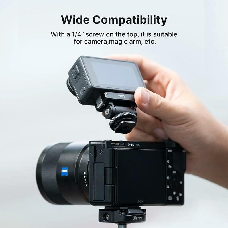 Ulanzi CA22 DJI Osmo Action 3/4 İçin Cold Shoe Adaptörü