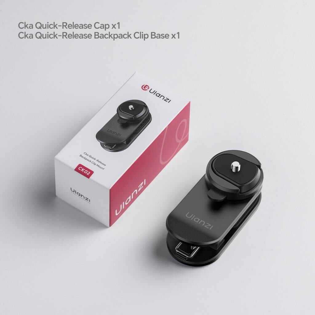 Ulanzi CK02 Cka Quick Release Sırt Çantası Klips Seti - C053