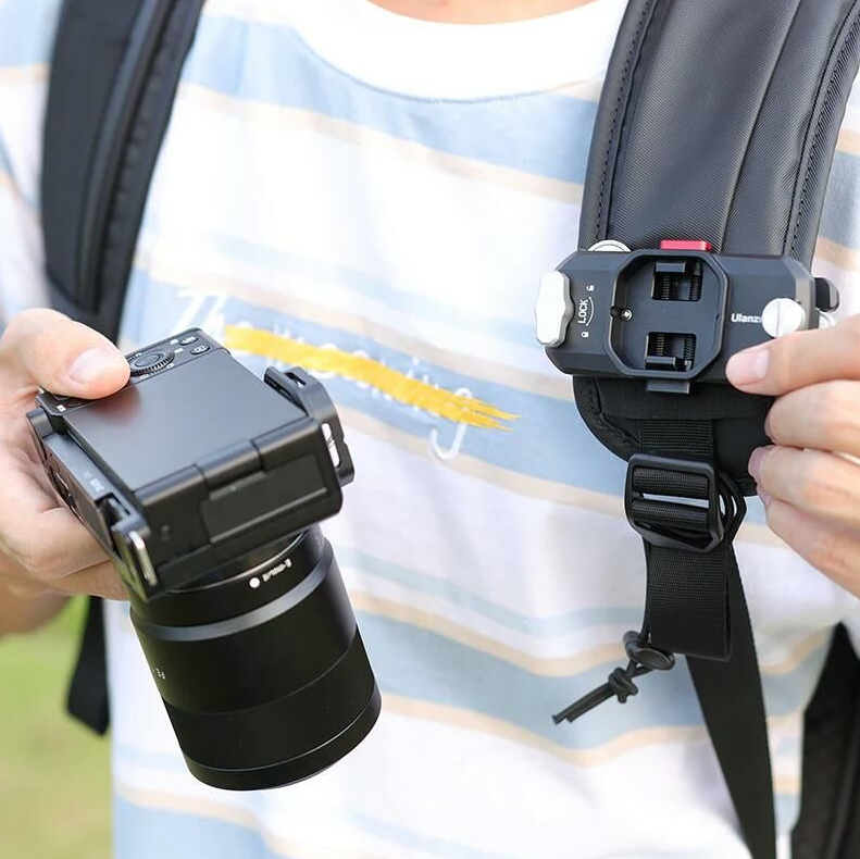 Ulanzi Claw Clip Quick Release Omuz Askısı Çanta Klipsi 2684