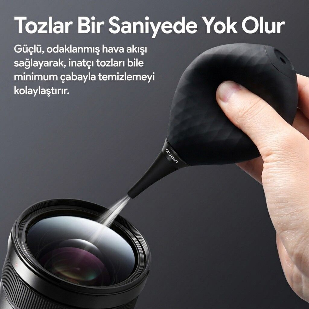 Ulanzi CO73 Entegre Silikon Lens Temizleme Hava Pompası - C063