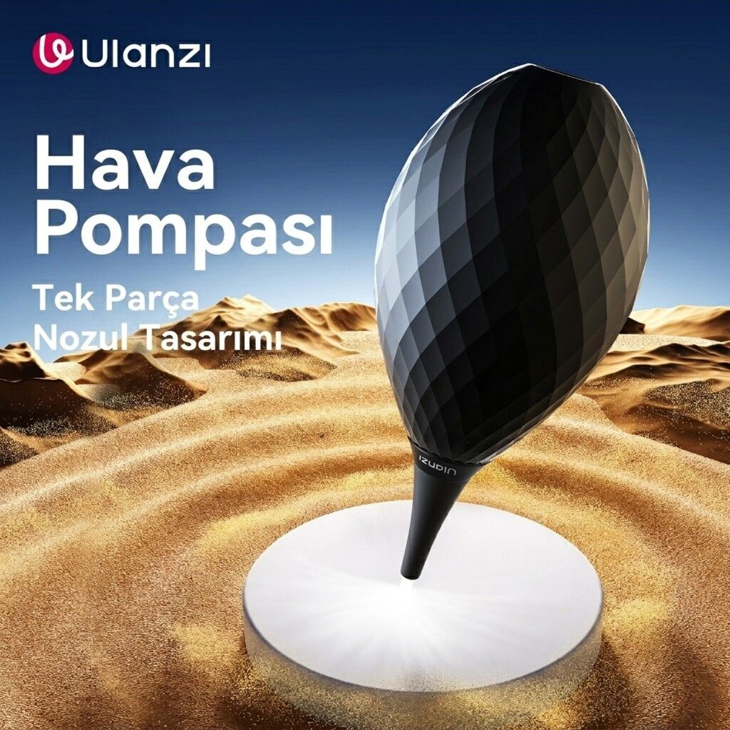 Ulanzi CO73 Entegre Silikon Lens Temizleme Hava Pompası - C063