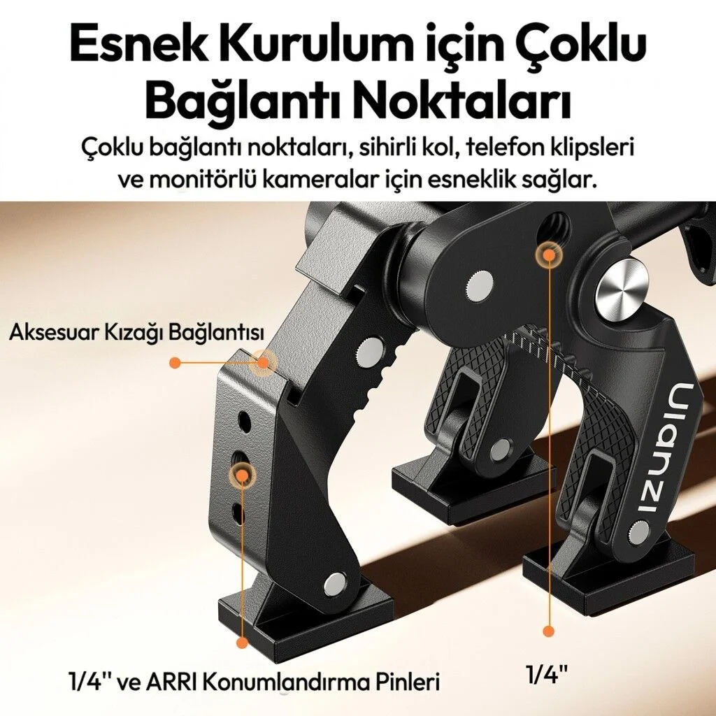 Ulanzi CO78 Super Clamp Two-Section Magic Arm Kit - C083