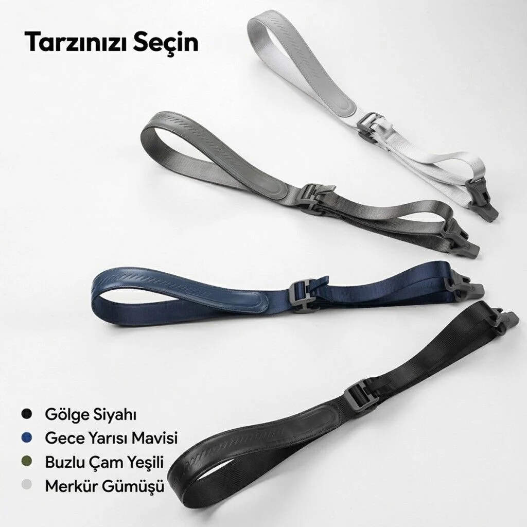Ulanzi CSS1 U-Snap Kamera Omuz Askısı Mercury Silver Gümüş - B195