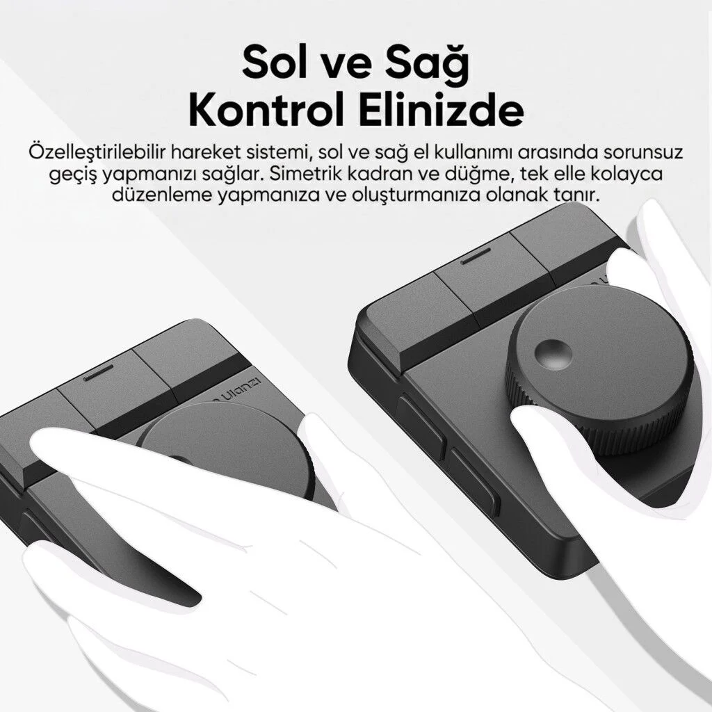 Ulanzi D100H Dial Video Editing Controller Düzenleme Kontrolcüsü - I003