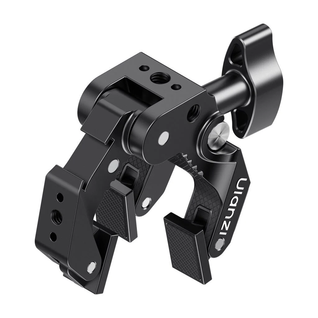 Ulanzi EA03 1kg Taşıma Kapasiteli 45mm Kelepçe 360° Ayarlanabilir Super Clamp - C082