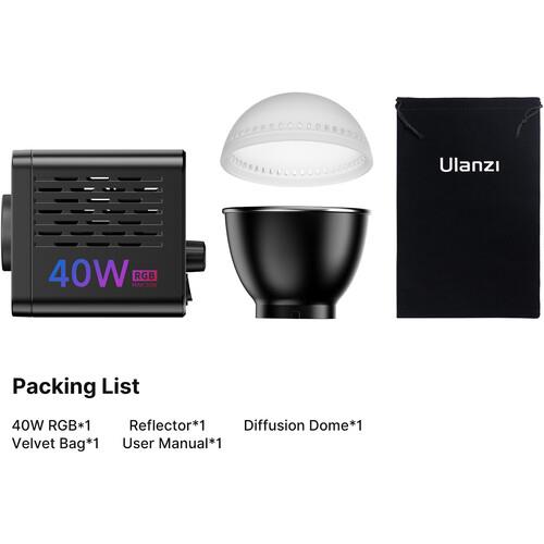 Ulanzi L024 40W RGB COB Video Light