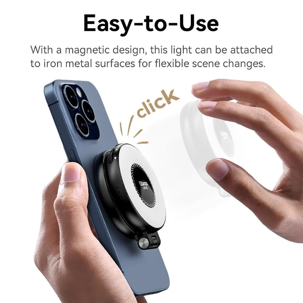 Ulanzi LM19 MagSafe LED Selfie Ring Light Beyaz L015