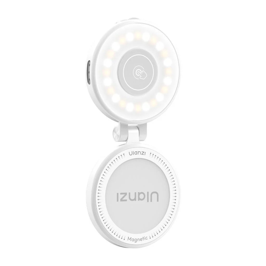 Ulanzi LM21 Manyetik LED Dolgu Işığı Mini Telefon Video Işığı Beyaz - L237