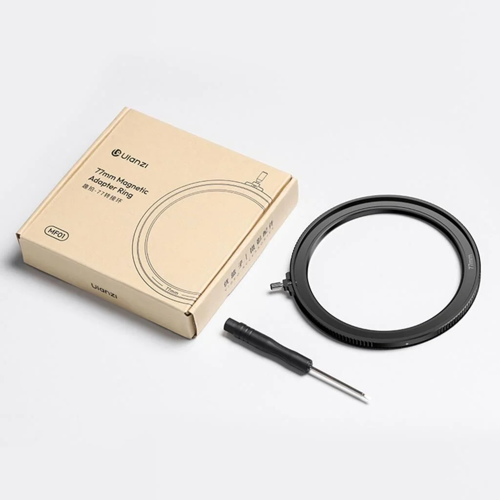 Ulanzi MF01 77mm 3-7 Stop VND & CPL & Black Mist Manyetik Hibrit Filtre Seti