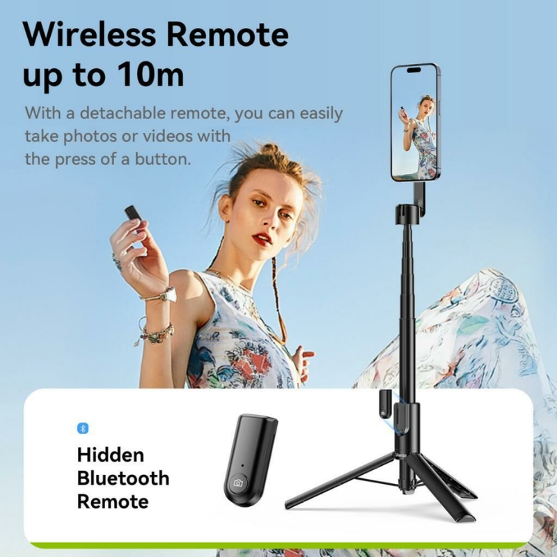 Ulanzi MG-003 Pro Manyetik Selfie Telefon Tripodu Siyah