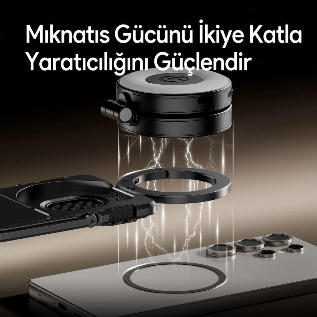 Ulanzi ML25 V2 MagLock Manyetik Kartlık Telefon Standı 4 Kart Kapasiteli - M095A