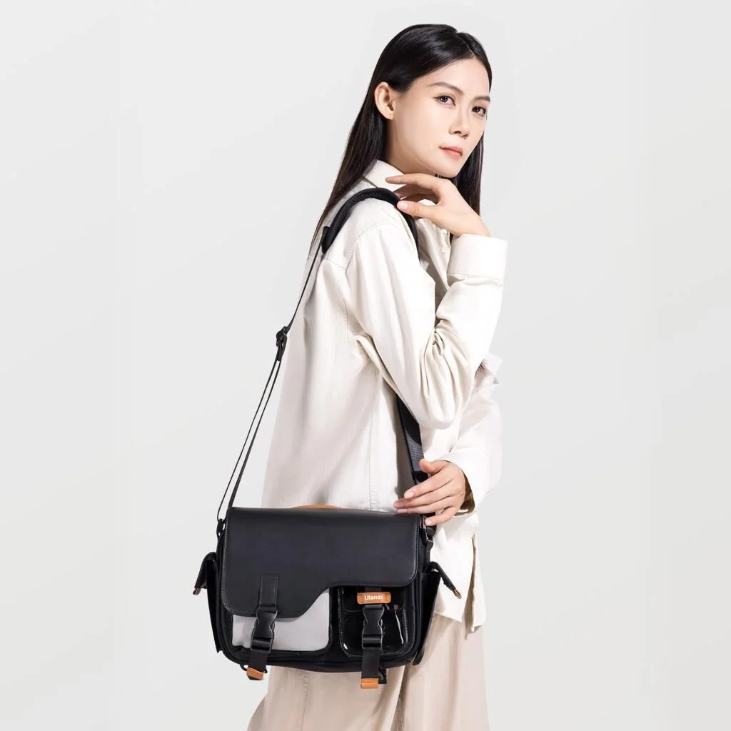 Ulanzi MS12 5.6L Messenger Kamera Omuz Çantası Siyah - B118