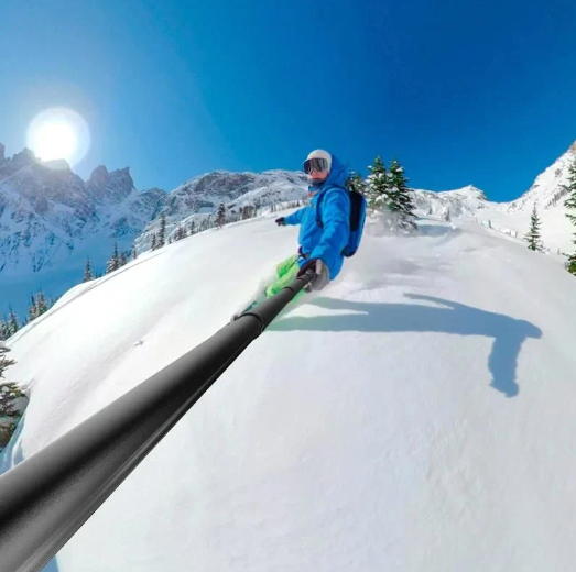 Ulanzi MT-76 Go-Quick II 1.5m Aksiyon Kamerası İçin Manyetik Uzatılabilir Selfie Çubuğu
