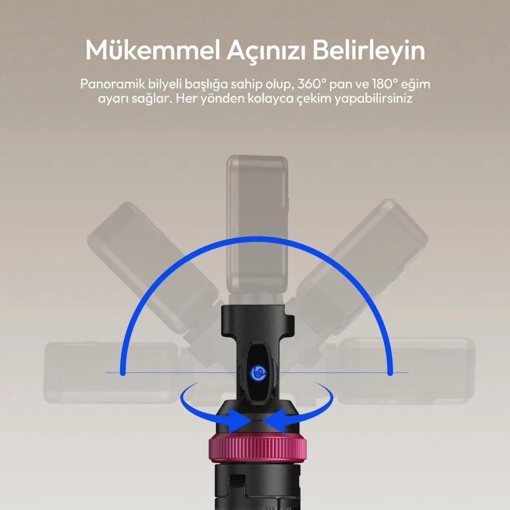 Ulanzi MT-89 200cm Quick Release 360 Panoramic Işık Standı Tripod - T082A