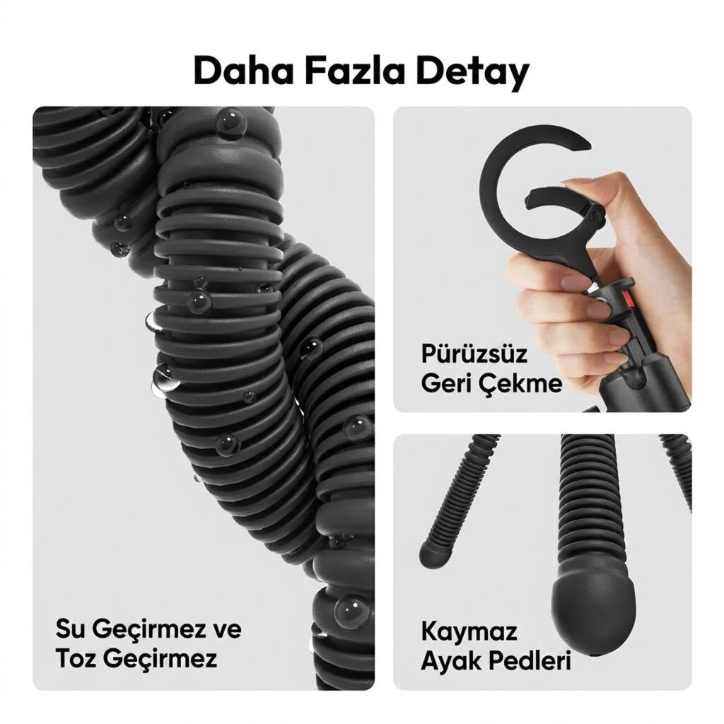 Ulanzi MT30 Telefon ve Kamera Uyumlu Manyetik Esnek Tripod - T176