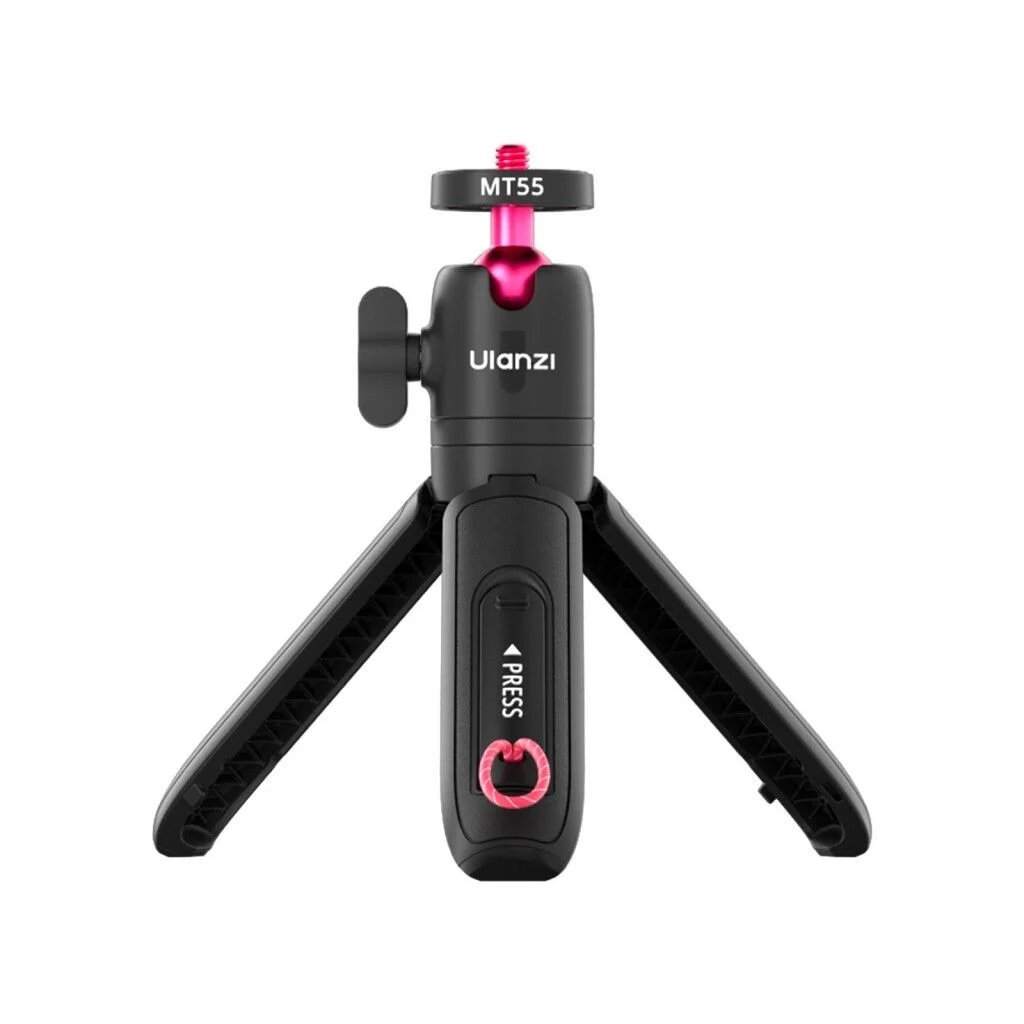 Ulanzi MT55 SnapGo 4 in 1 Mini Selfie Stick Tripod Telefon ve Aksiyon Kamera Uyumlu - T165