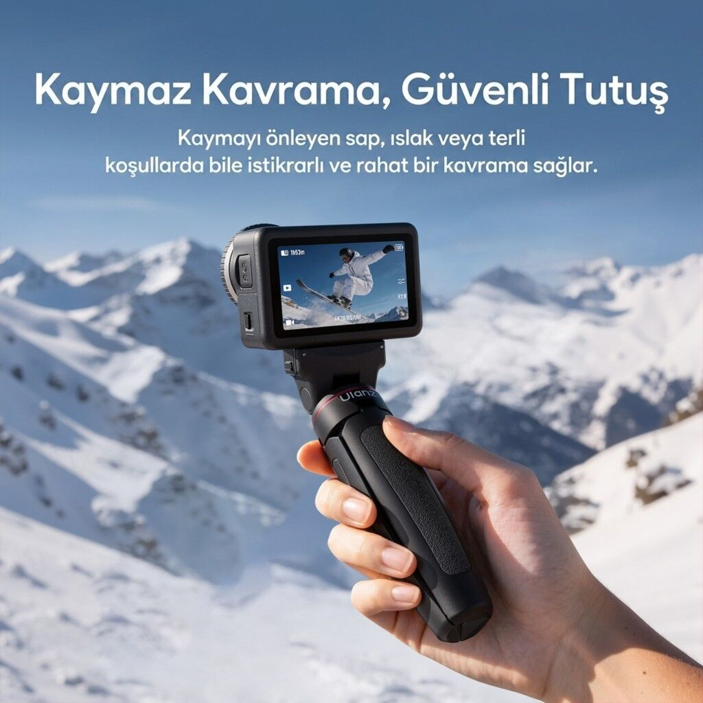 Ulanzi MT99 Manyetik Mini Tripod Selfie Çubuğu Action 6 ve Nano Uyumlu - S079