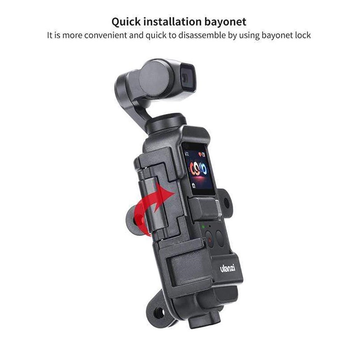 Ulanzi OP-7 Dji Osmo Pocket Vlog Çerçeve Frame