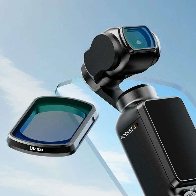 Ulanzi PK-01 DJI Osmo Pocket 3 İçin Siyah Buğu Filtresi