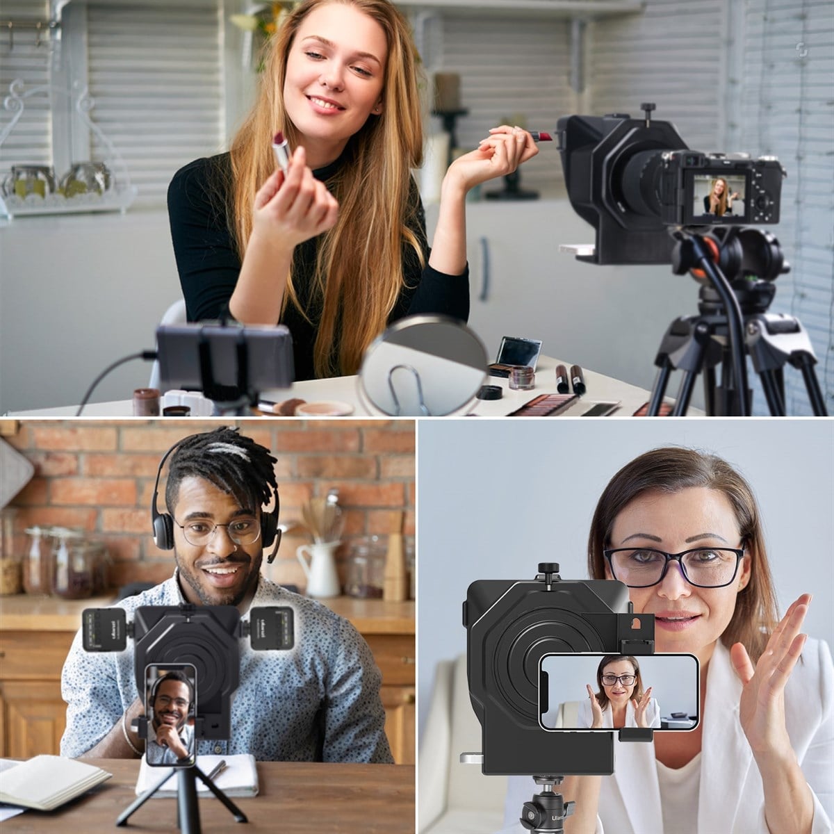 Ulanzi PT-15 Universal Telefon İçin Prompter