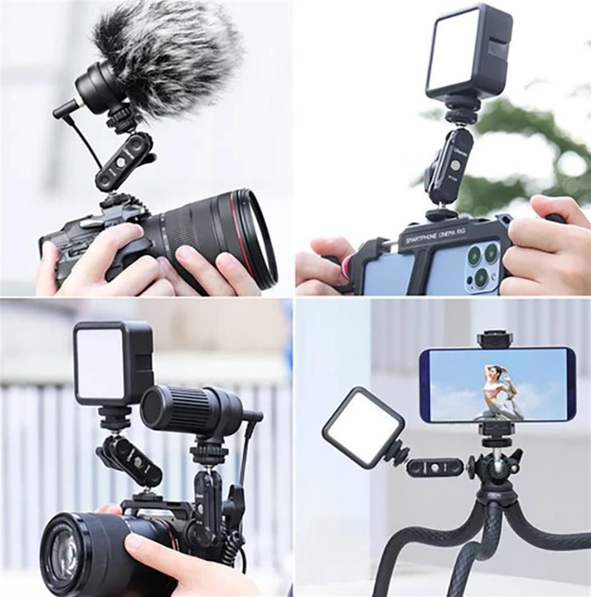 Ulanzi R102 Double Ball Head Magic Arm Hareketli Kol (Çiftli)