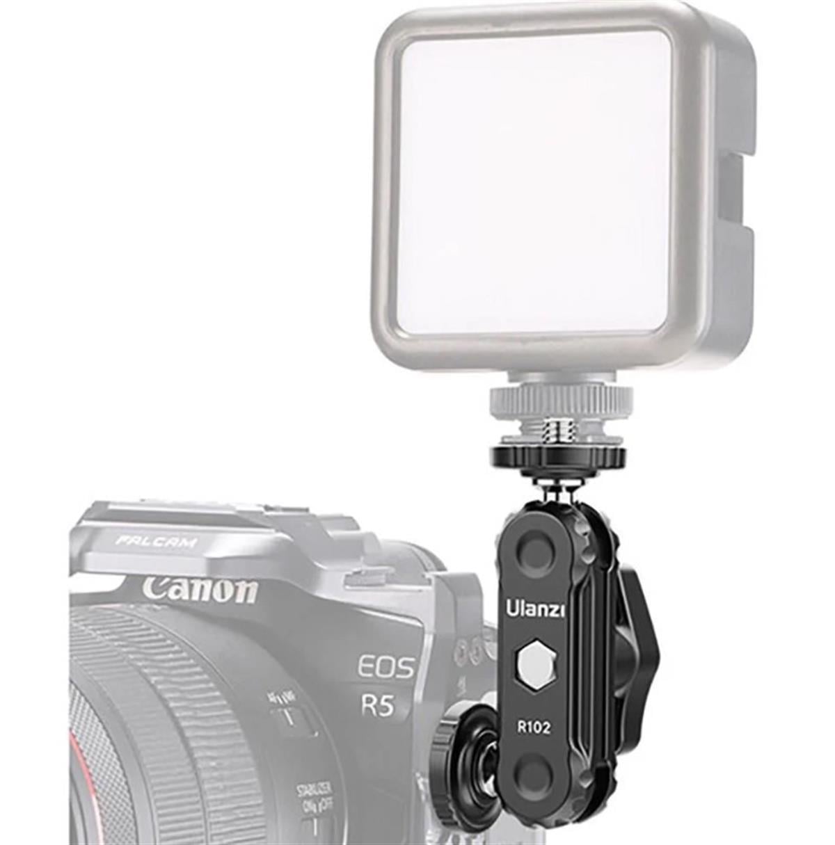 Ulanzi R102 Double Ball Head Magic Arm Hareketli Kol (Çiftli)