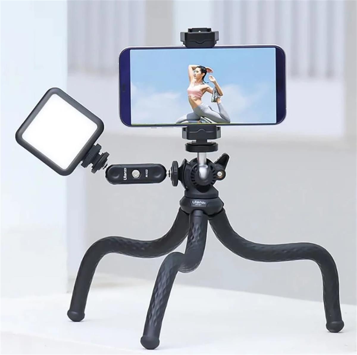 Ulanzi R102 Double Ball Head Magic Arm Hareketli Kol (Çiftli)