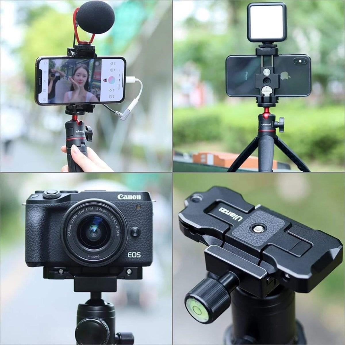 Ulanzi ST-15 Arca-Swiss Plate & Telefon Standı