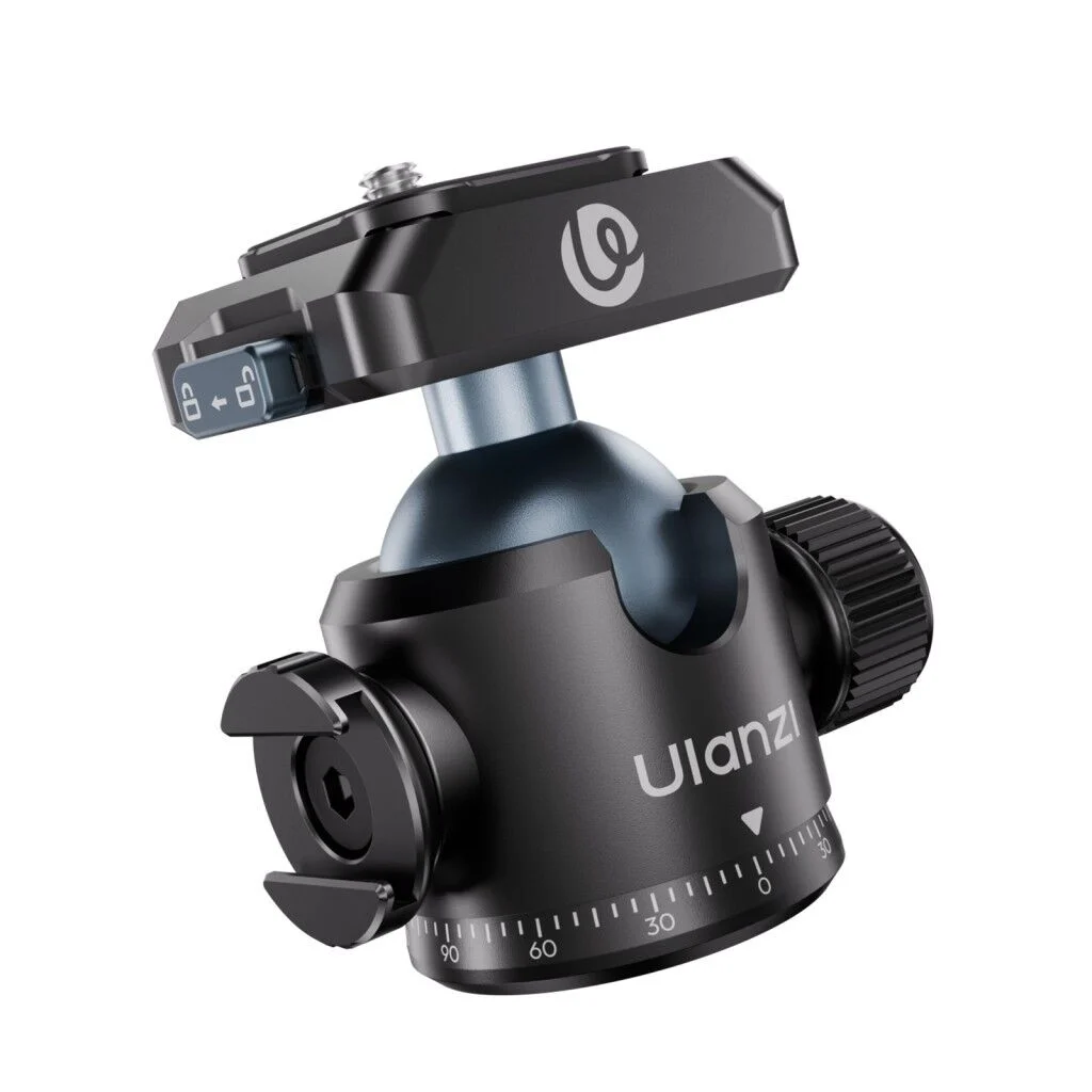 Ulanzi T100 UKA Quick Release Ball Head Tripod Başlığı - C062
