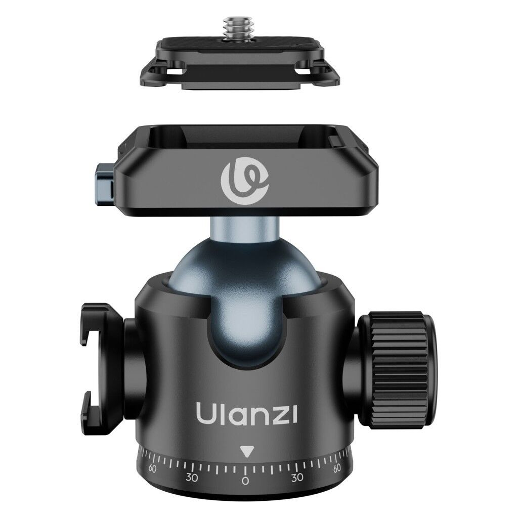 Ulanzi T100 UKA Quick Release Ball Head Tripod Başlığı - C062