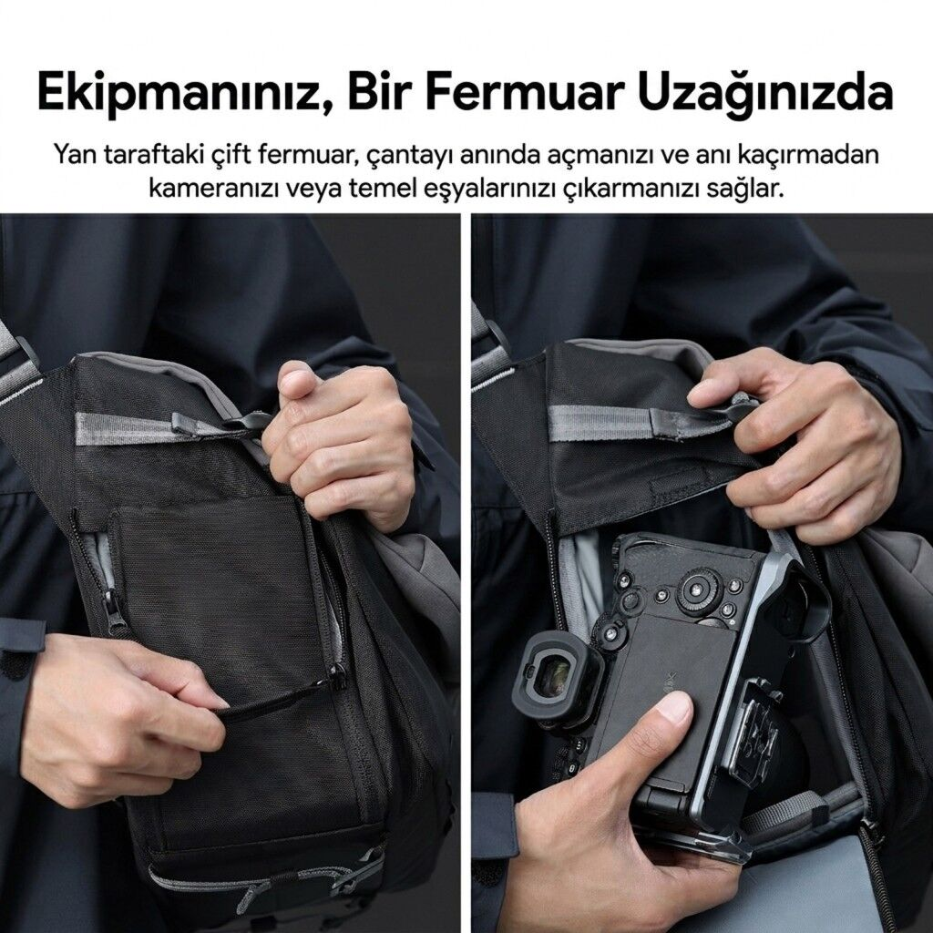 Ulanzi TE88 15L Profesyonel Fotoğraf Makinesi Omuz Çantası - B167