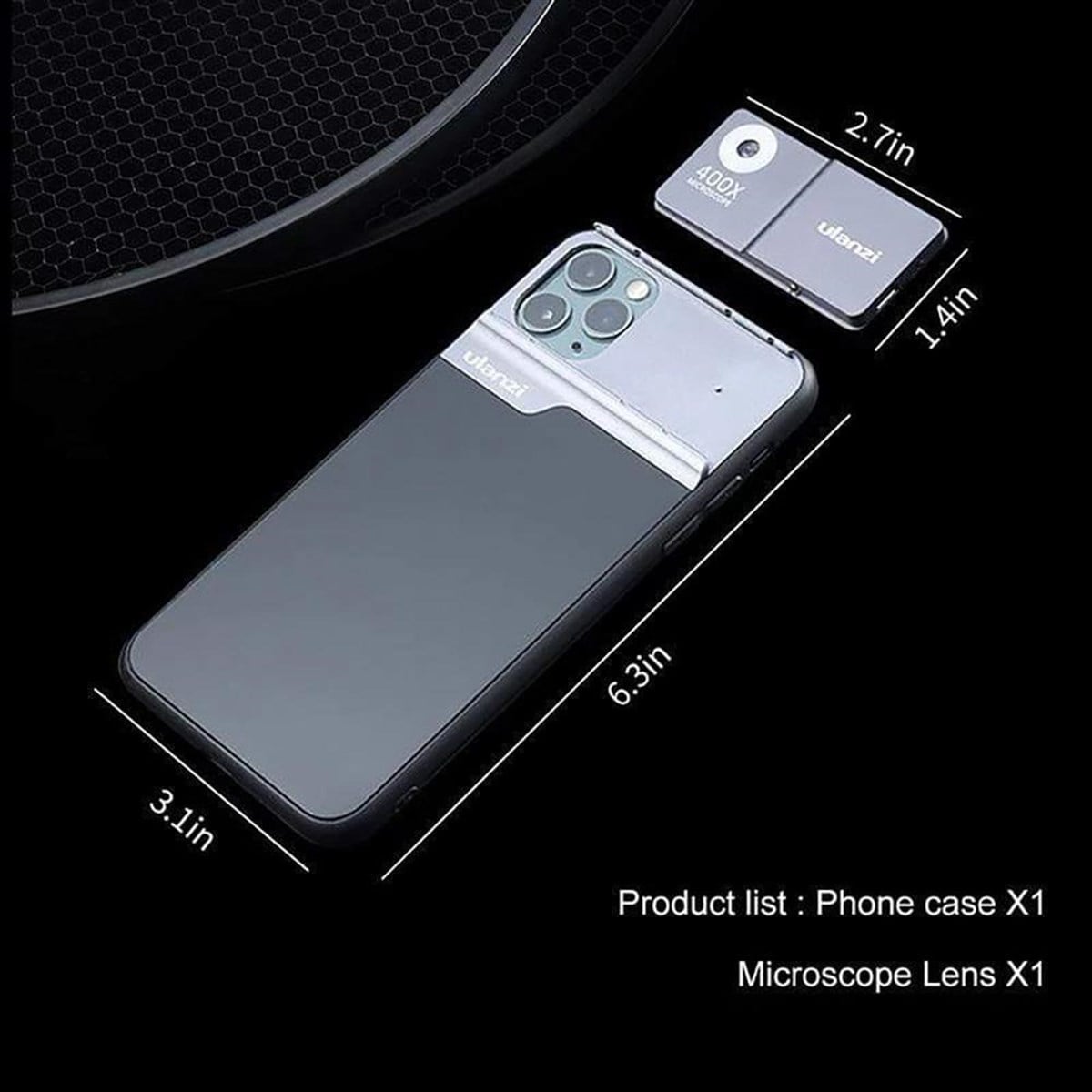 Ulanzi U-Lens iPhone 11 Pro Mikroskop Lens