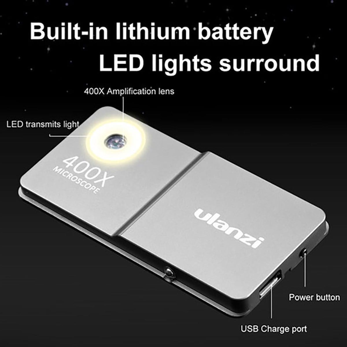 Ulanzi U-Lens iPhone 11 Pro Mikroskop Lens